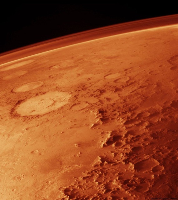 Mars: Effects of Suspended Dust